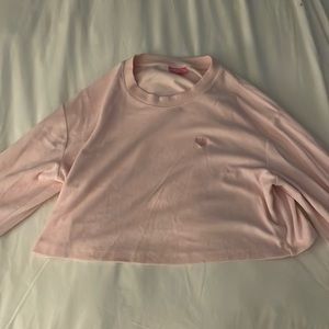 Stony Clover Pink Heart Crewneck (Kids Size M But Runs Big)